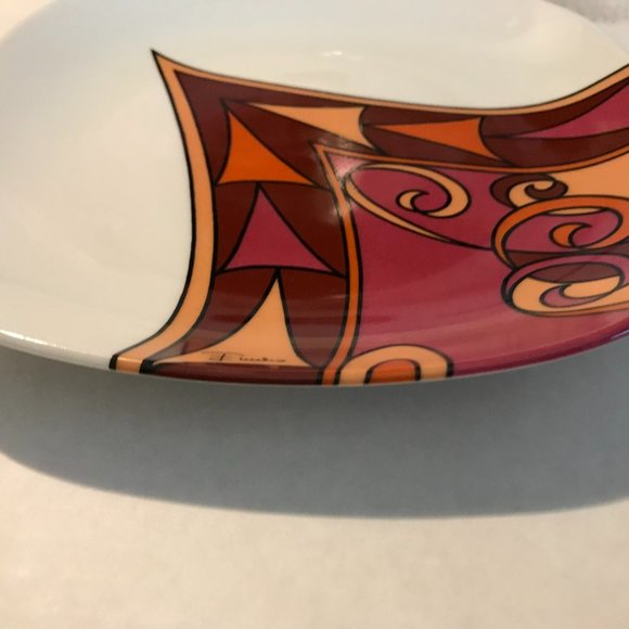 Emilio Pucci Vintage Richard Ginori Plate - 1970's - Excellent Condition w/Box. - Picture 10 of 15